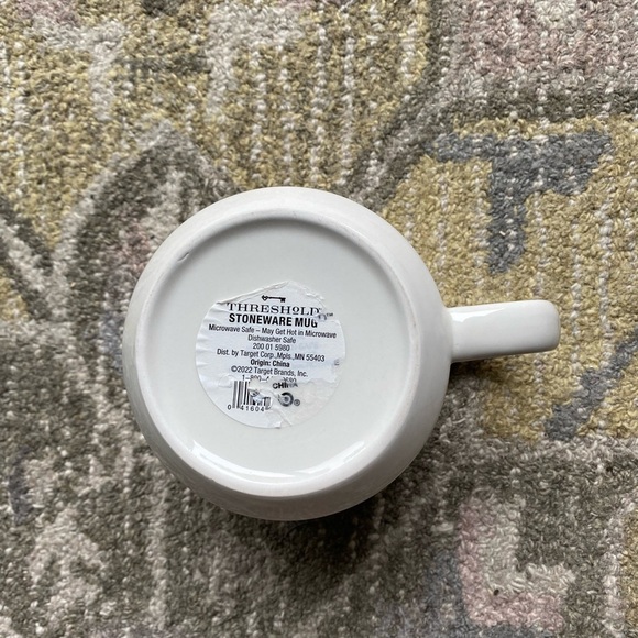 Threshold You are My Favorite Ceramic Coffee Cup with Black Words Embossed - Picture 2 of 5